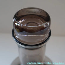 Load image into Gallery viewer, Scottish Glass. Vintage 1960s Caithness PEAT Glass Morven Decanter &amp; Two Large Whisky Tumblers

