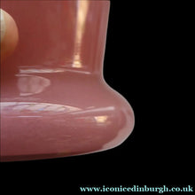 Load image into Gallery viewer, SCOTTISH GLASS. Vintage 1960s Strathearn Vase Aventurine Inclusions, Tutti Frutti Swirls. Leaping Salmon Mark.  8 inches
