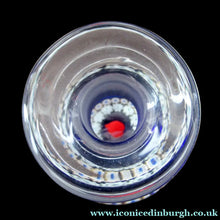 Load image into Gallery viewer, 1980s Caithness Scottish Glass Perfume Bottle Valentine's Love Heart Inclusion Millefiori
