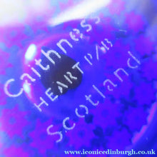 Load image into Gallery viewer, 1980s Caithness Scottish Glass Perfume Bottle Valentine's Love Heart Inclusion Millefiori
