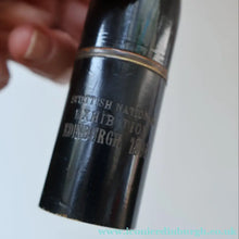 Load image into Gallery viewer, SCOTTISH HISTORY INTEREST. Antique Stanhope / Pipe in the Shape of a Bottle. 1908 Scottish National Exhibition (Edinburgh) Souvenir
