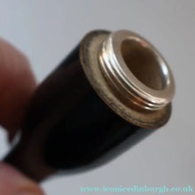 Load image into Gallery viewer, SCOTTISH HISTORY INTEREST. Antique Stanhope / Pipe in the Shape of a Bottle. 1908 Scottish National Exhibition (Edinburgh) Souvenir

