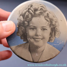 Load image into Gallery viewer, SCOTTISH HISTORY INTEREST. Rare 1950s Shirley Temple SAMPLE Biscuits Tin. Sunshine Biscuits, Glasgow
