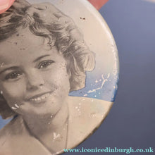Load image into Gallery viewer, SCOTTISH HISTORY INTEREST. Rare 1950s Shirley Temple SAMPLE Biscuits Tin. Sunshine Biscuits, Glasgow
