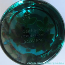 Load image into Gallery viewer, 1992 Lampwork Caithness Paperweight 1992 William Manzon Rose Garland
