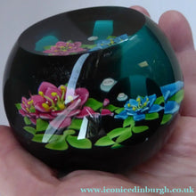 Load image into Gallery viewer, 1992 Lampwork Caithness Paperweight 1992 William Manzon Rose Garland
