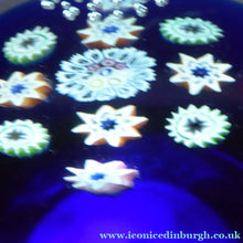 Load image into Gallery viewer, Caithness Whitefriars Glass Paperweight: MILLENNIUM by Colin Terris; 2000
