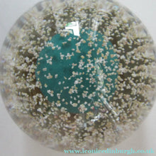 Load image into Gallery viewer, SCOTTISH PAPERWEIGHT. Vintage 1960s Strathearn Sea Urchin Paperweight with Original Paper Label
