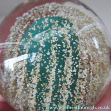 Load image into Gallery viewer, SCOTTISH PAPERWEIGHT. Vintage 1960s Strathearn Sea Urchin Paperweight with Original Paper Label
