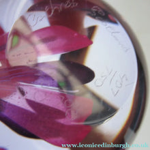 Load image into Gallery viewer, Margot Thompson Pot Pourri Scottish Caithness Glass Paperweight 1990
