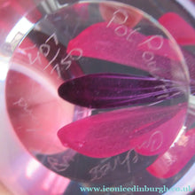 Load image into Gallery viewer, Margot Thompson Pot Pourri Scottish Caithness Glass Paperweight 1990
