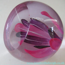 Load image into Gallery viewer, Margot Thompson Pot Pourri Scottish Caithness Glass Paperweight 1990
