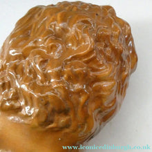 Load image into Gallery viewer, SiNGLE ANTIQUE Victorian Standing Staffordshire Style Bo'ness Lion. Large in Excellent Condition
