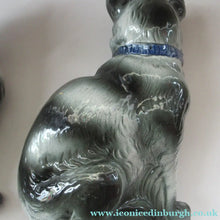 Load image into Gallery viewer, Antique Scottish Pottery Bo'ness Pottery Cats PAIR
