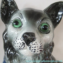 Load image into Gallery viewer, Antique Scottish Pottery Bo'ness Pottery Cats PAIR
