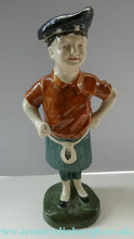 Load image into Gallery viewer, Scottish Pottery Britannia Pottery Wee Macgregor in Kilt 1920s

