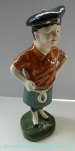 Load image into Gallery viewer, Scottish Pottery Britannia Pottery Wee Macgregor in Kilt 1920s

