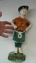 Load image into Gallery viewer, Scottish Pottery Britannia Pottery Wee Macgregor in Kilt 1920s
