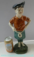 Load image into Gallery viewer, Scottish Pottery Britannia Pottery Wee Macgregor in Kilt 1920s
