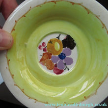Load image into Gallery viewer, 1920s Complete Mak Merry Makmerry Coffee Set. Yellow Ground with Fruit and Berries Pattern
