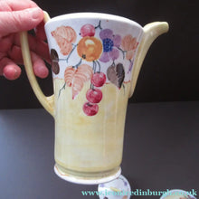 Load image into Gallery viewer, 1920s Complete Mak Merry Makmerry Coffee Set. Yellow Ground with Fruit and Berries Pattern
