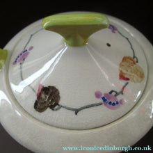 Load image into Gallery viewer, 1920s Complete Mak Merry Makmerry Coffee Set. Yellow Ground with Fruit and Berries Pattern
