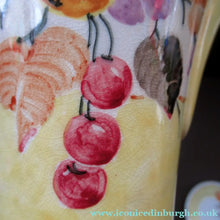 Load image into Gallery viewer, 1920s Complete Mak Merry Makmerry Coffee Set. Yellow Ground with Fruit and Berries Pattern
