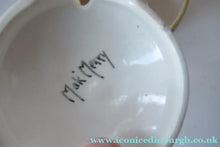 Load image into Gallery viewer, Antique Scottish Pottery. 1920s MakMerry Mak Merry Jam Pot. Cherry Pattern
