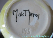 Load image into Gallery viewer, Antique Scottish Pottery. 1920s MakMerry Mak Merry Jam Pot. Cherry Pattern
