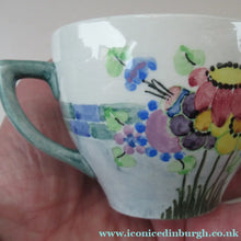 Load image into Gallery viewer, 1920s Mak Merry Lidded Pot with Art Nouveau Flowers
