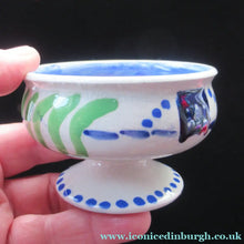 Load image into Gallery viewer, Scottish Pottery Antique Miniature Footed Bowl Mak Merry
