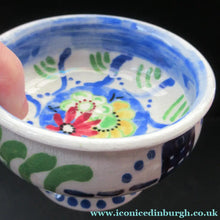 Load image into Gallery viewer, Scottish Pottery Antique Miniature Footed Bowl Mak Merry
