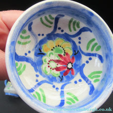 Load image into Gallery viewer, Scottish Pottery Antique Miniature Footed Bowl Mak Merry
