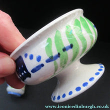 Load image into Gallery viewer, Scottish Pottery Antique Miniature Footed Bowl Mak Merry
