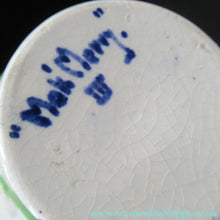 Load image into Gallery viewer, Scottish Pottery Antique Miniature Footed Bowl Mak Merry
