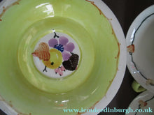 Load image into Gallery viewer, 1920s MakMerry Mac Merry Fruit and Berries Cups and Saucers
