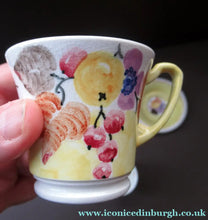 Load image into Gallery viewer, 1920s MakMerry Mac Merry Fruit and Berries Cups and Saucers

