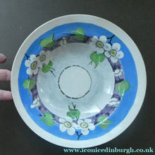 Load image into Gallery viewer, 1920s Scottish Art Pottery Bowl by Mak Merry with Prunus Design
