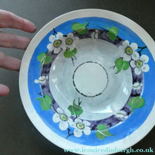 Load image into Gallery viewer, 1920s Scottish Art Pottery Bowl by Mak Merry with Prunus Design
