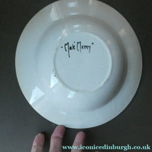 Load image into Gallery viewer, 1920s Scottish Art Pottery Bowl by Mak Merry with Prunus Design
