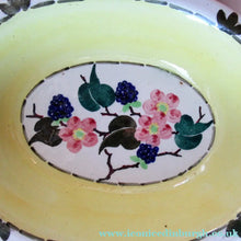 Load image into Gallery viewer, 1920s Scottish Pottery Mak Merry Oval Dish Brambles
