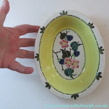 Load image into Gallery viewer, 1920s Scottish Pottery Mak Merry Oval Dish Brambles
