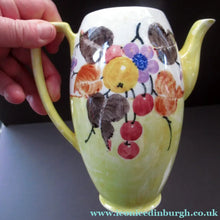 Load image into Gallery viewer, Scottish Art Pottery 1920s MakMerry Coffee Pot Tall Teapot
