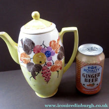 Load image into Gallery viewer, Scottish Art Pottery 1920s MakMerry Coffee Pot Tall Teapot
