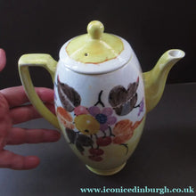 Load image into Gallery viewer, Scottish Art Pottery 1920s MakMerry Coffee Pot Tall Teapot
