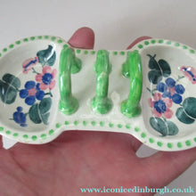 Load image into Gallery viewer, 1920s Mak Merry Makmerry Toast Rack with Floral Decoration
