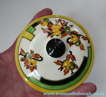 Load image into Gallery viewer,  1930s BOUGH Pottery. Rare Twin Handled Dish &amp; Cover - with Matching Stand. Richard Amour; Dated 1939
