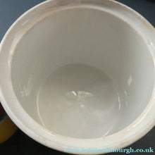 Load image into Gallery viewer, SCOTTISH POTTERY. 1930s BOUGH Pottery. TWO Lidded Jam Pots. Two Different Patterns
