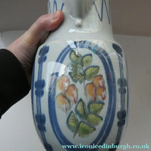 Load image into Gallery viewer, 1950s Buchan Large Stoneware Jug BRITTANY Pattern with apples &amp; pears 
