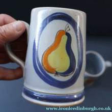 Load image into Gallery viewer, Scottish Pottery. 1950s Buchan Stoneware Job Lot of Three Mugs. Brittany Pattern - SCOTTISH ART POTTERY
